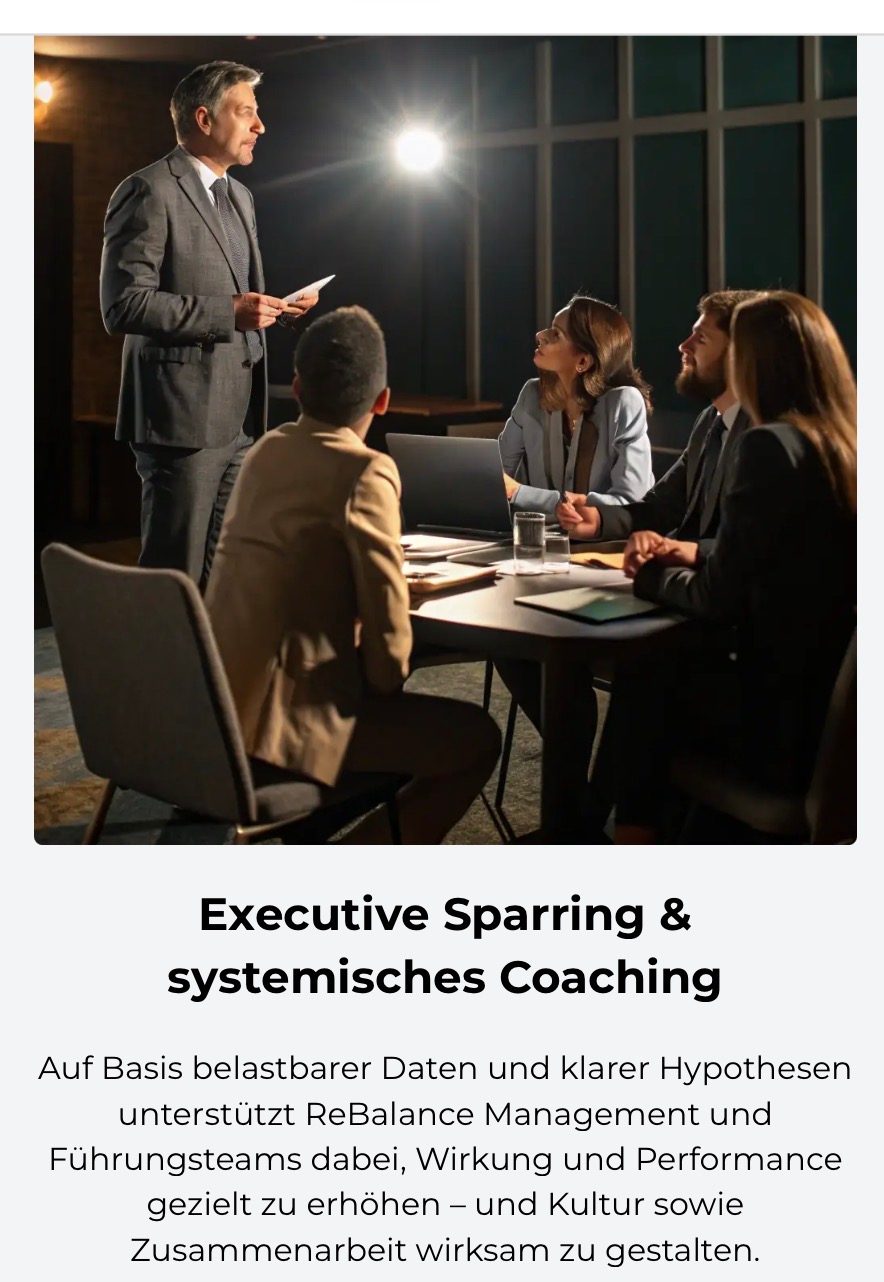 Coaching und Sparring für Führungskräfte in anspruchsvollen Situationen